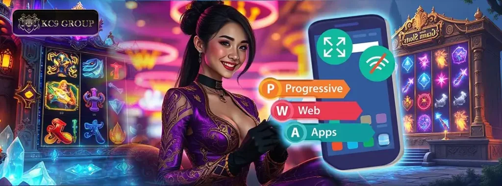 ทางเข้า KC9 มือถือ PWA